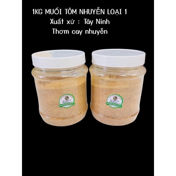 có video! 1KG muối nhuyễn tôm chính gốc Tây Ninh cực cay ngon !o