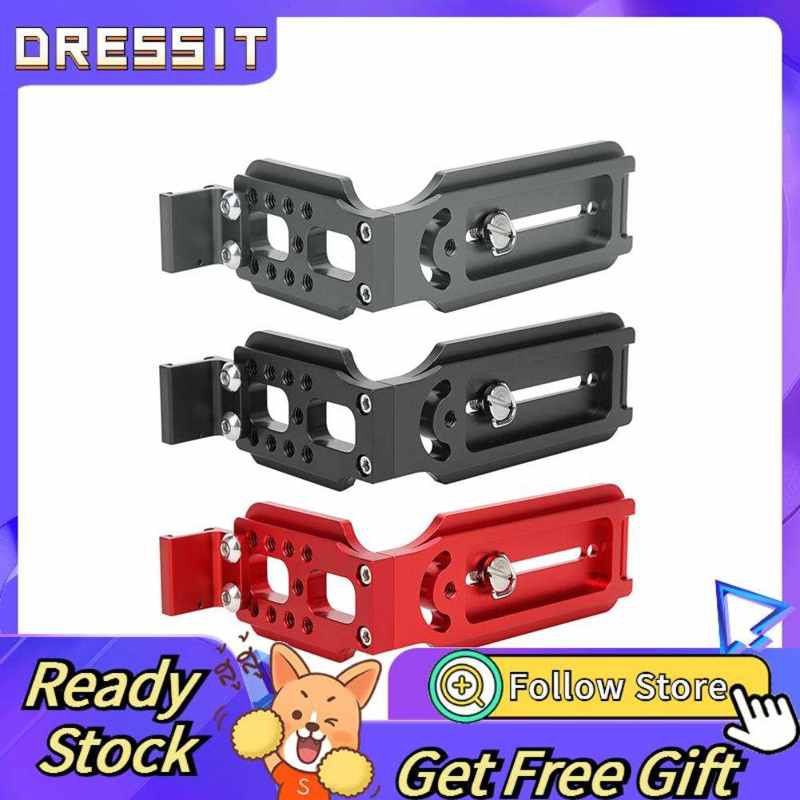 [Ready now] Universal L-shape Quick Release Plate w/Hot Shoe Mount for Hydraulic Ballhead WN