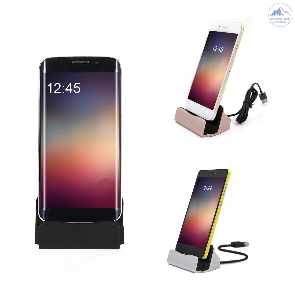 ✪Phone Dock Charging Stand Base Cradle USB Cable Holder Compatible for I-Phone X/8/7/6 for Sam-sung Android for Type C