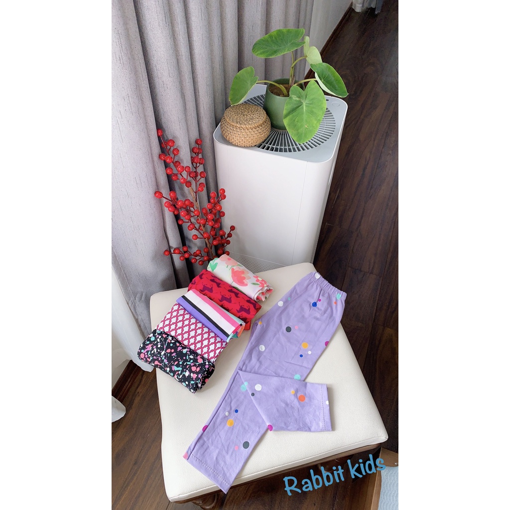 Set 3 Quần Legging Dài Cho Bé Gái 1 – 4 Tuổi 💝FREESHIP💝Quần Dài Thu Đông Bé Gái  100% Cotton Mềm Mịn Co Giãn Tốt