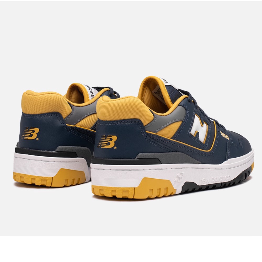 (AUTHENTIC 100%) Giày Sneaker Thể Thao New Balance 550 'Navy Yellow' BB550MA1 - NEW 100% FULLBOX