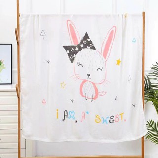 Chăn lụa COTTON  cao cấp  siêu  mềm mịn dành cho bé
