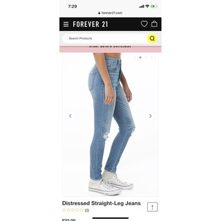 Quần jeans rách gối