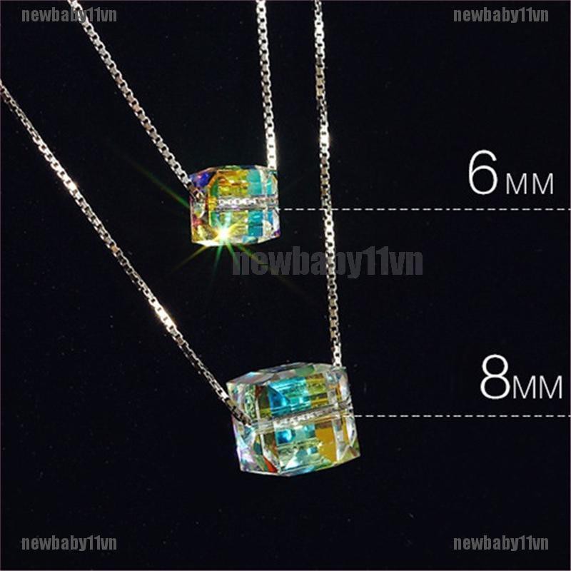 Vòng cổ Mặt Khối Pha Lê Ma Thuật Thời Trang Cho Nữ