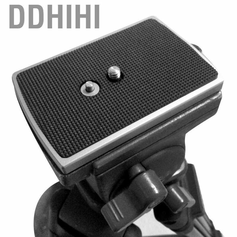 Ddhihi TH-650DV Metal 1/4" Screw Tripod Monopods Quick Release Plate For Libec TH-650