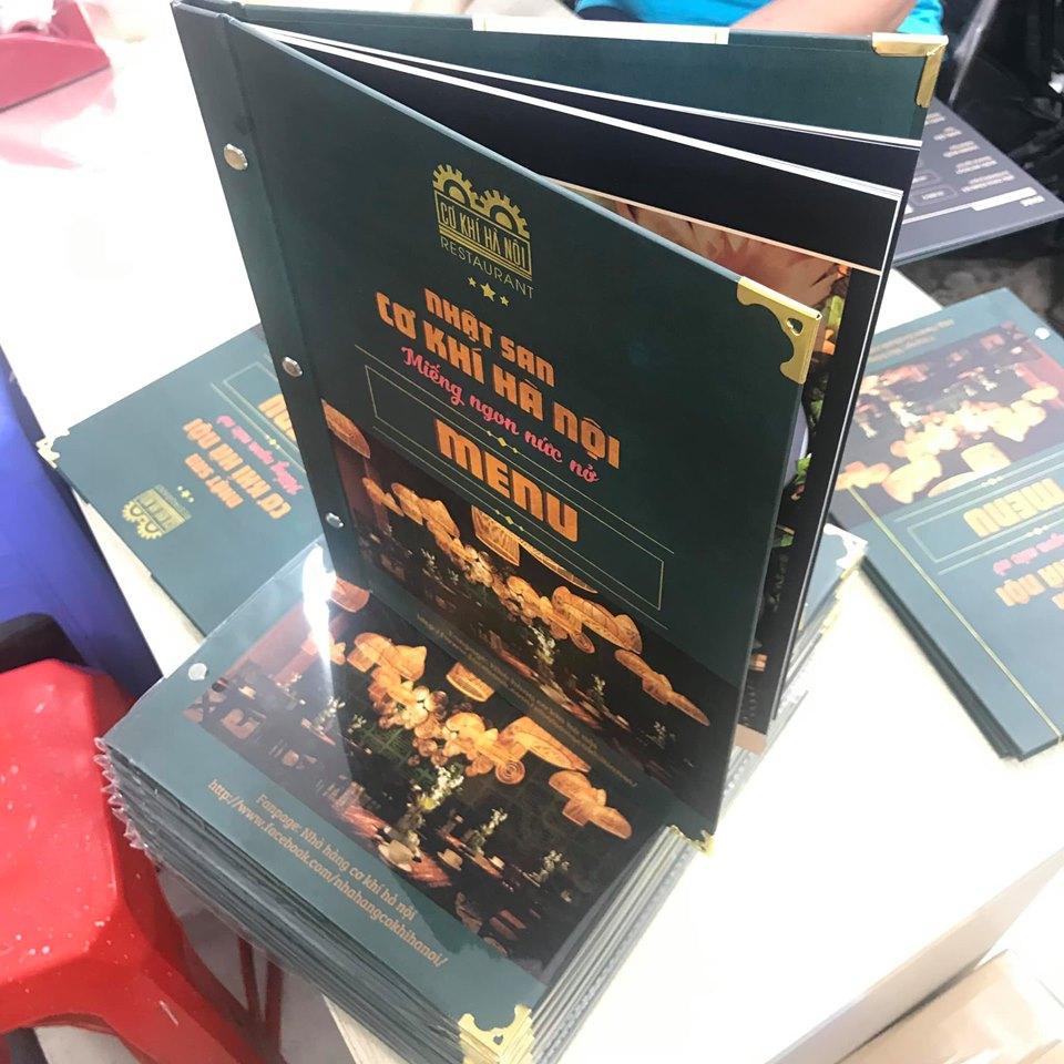 Catalogue cao cấp- menu cao cấp - In Bạch Dương