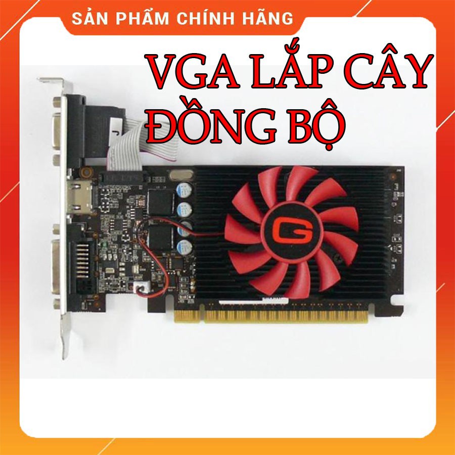 [Mã ELMS5 giảm 7% đơn 300K] Card màn Hình Gainward GT 730 1Gb DDR5 Lắp cho case Đồng Bộ Bo Lùn 20