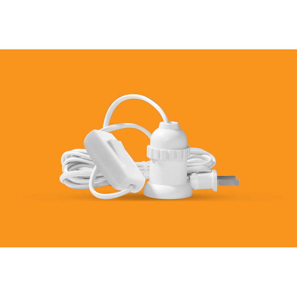 Bộ đui đèn đấu sẵn có công tắc dây dài 1.8m - HV Store 215