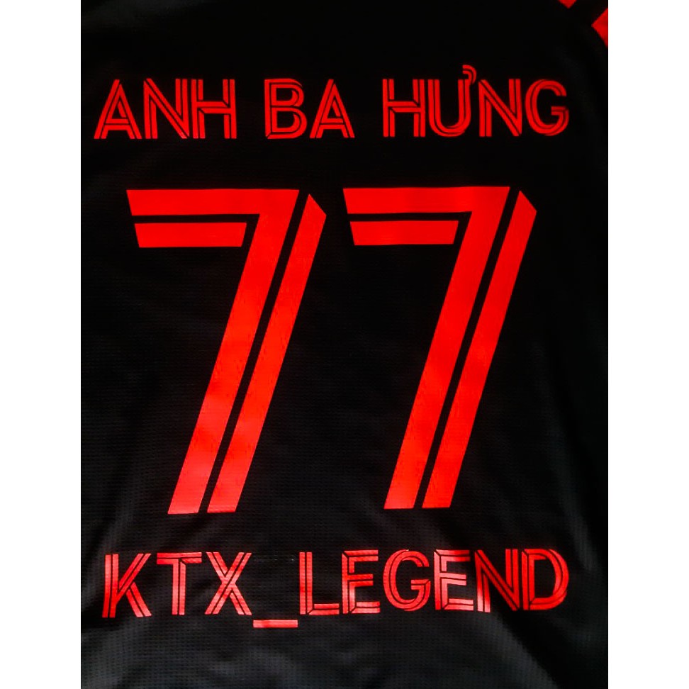 In Tên Số Áo Bóng Đá - kèm khi mua áo ở shop