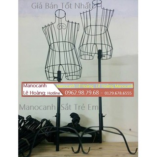 Manocanh Sắt Trẻ Em 1 Chiếc và 20 Móc Bộ Bé
