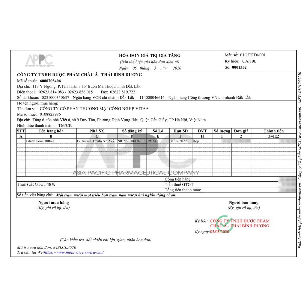 Viên Ngậm Trắng Da, giảm nám, phục hồi da Glutathione – HANAH SKIN