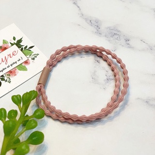 Buộc tóc 2 sợi sóng