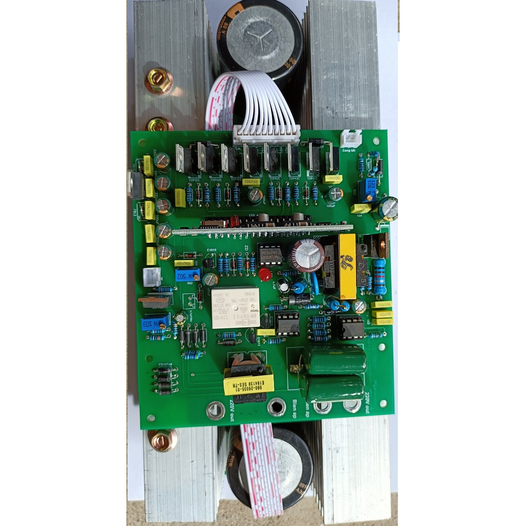 Mạch inverter sine chuẩn 24v7.5kw và 48v15kw liên tục.