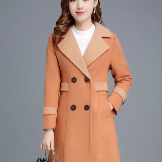 ÁO KHOÁC DẠ CỔ VEST DÁNG DÀI CAO CẤP