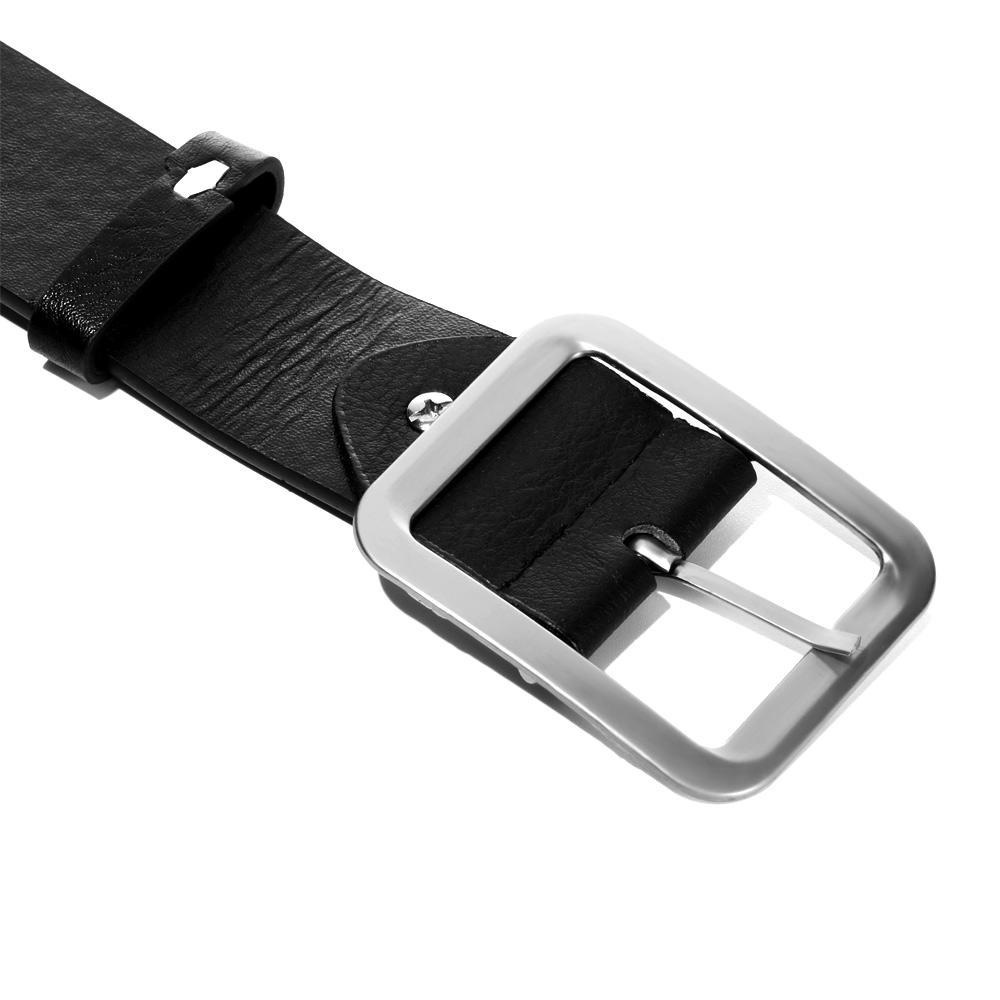 Thắt Lưng Da Khóa Vuông Thời Trang Cho Nam