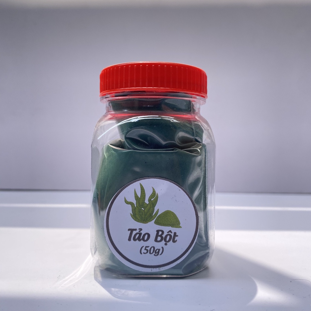 Combo dinh dưỡng cho Artemia Sinh Khối: 1kg cám Tomboy tb0 + 50gram tảo bột