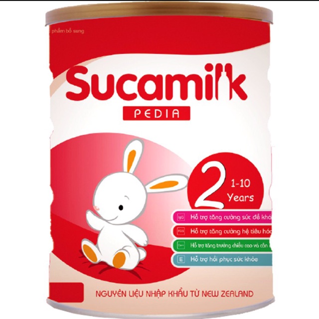 Sữa sucamilk số2 dành cho trẻ biếng ăn 400g