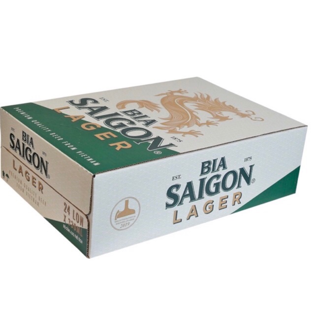 Bia Sài Gòn Lager thùng 24 lon