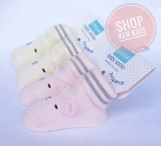 Vớ/ tất sơ sinh siêu mịn Baby sock (0-6m)