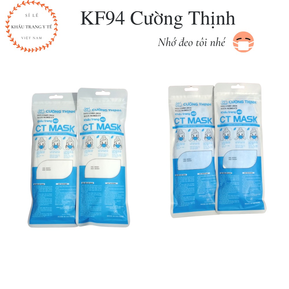 Khẩu Trang KF94 Khẩu Trang Kháng Khuẩn Khẩu Trang Y Tế 4 Lớp Công Nghệ Nhật Bán Túi 10 Chiếc Màu Trắng, Xanh, Xám, Đen