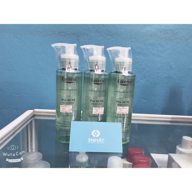 Sữa rửa mặt EUCERIN PRO ACNE SOLUTION CLEANSING GEL