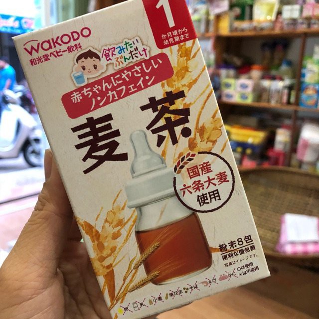 Trà hoa quả trái cây Nhật Wakodo thanh nhiệt cho bé