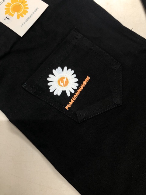 quần legging in hoa cúc vàng | BigBuy360 - bigbuy360.vn