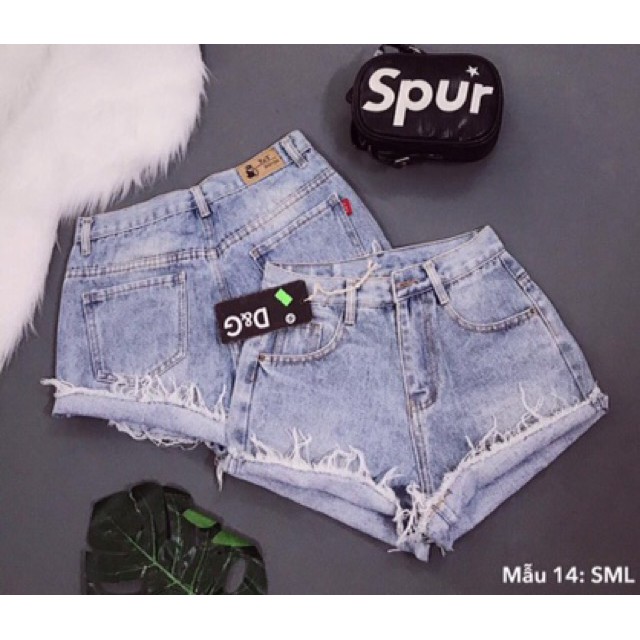 [ SIÊU RẺ ] Quần sooc nữ bò trơn | BigBuy360 - bigbuy360.vn