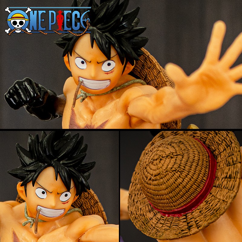 mô hình luffy mặc kimono ở đảo wano