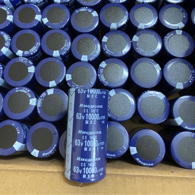 Tụ hoá 10000uf 63v rubycon