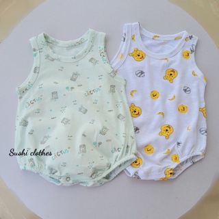 Body sát nách chất cotton mềm mát cho bé trai bé gái.
