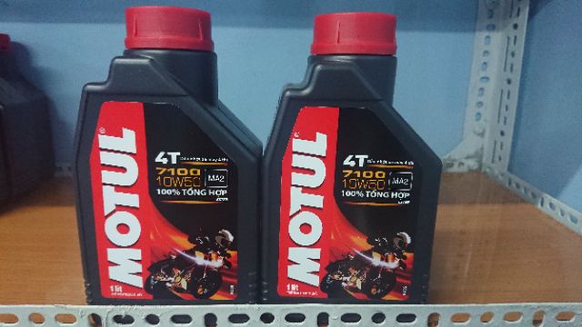 (Mẫu Mới) Nhớt Motul 7100 10w50 Full Synthentic