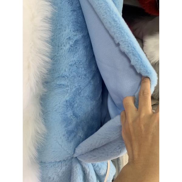 Vải lông mịn , vải lông thỏ mịn giá rẻ - vải lông làm hanmade
