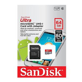 Thẻ nhớ Sandisk ultra 64G