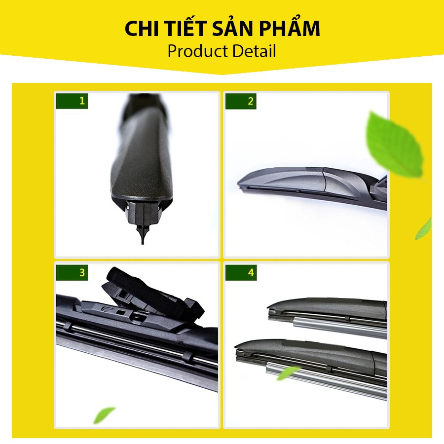 [Mã BMBAU50 giảm 10% đơn 99k] Gạt Mưa 14 Trong 1 VIAIR 915 (18 Inch/450 mm) Nhập Khẩu Chính Hãng