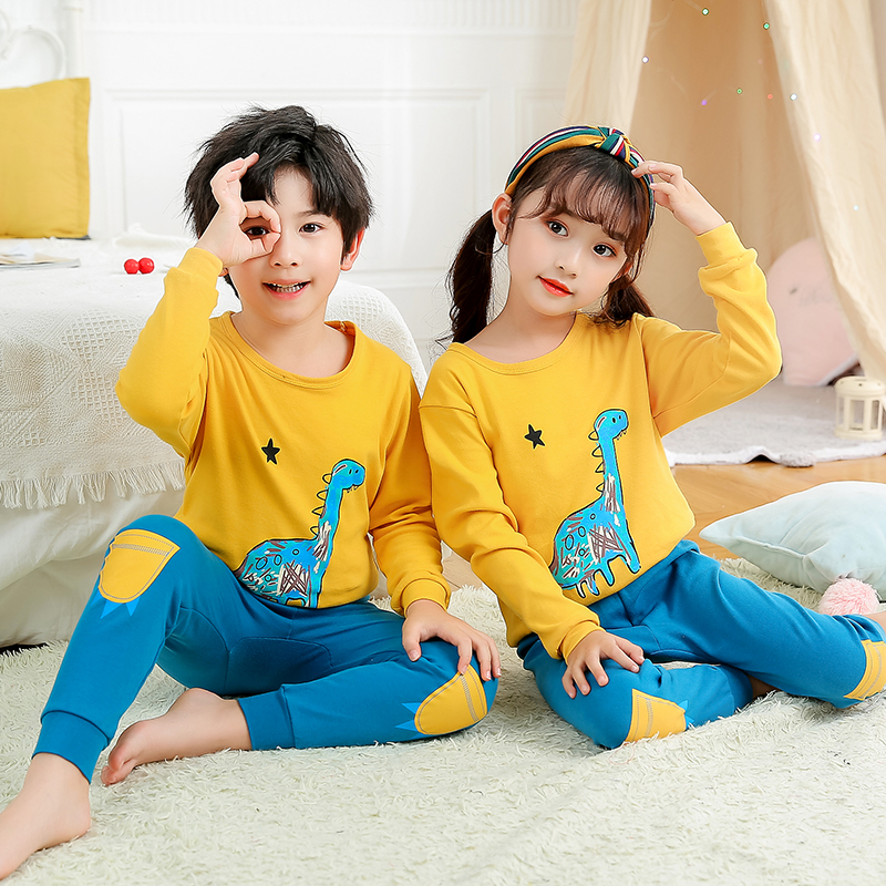 Bộ Đồ Ngủ Pijama 2 Món Họa Tiết Hoạt Hình Cho Bé Từ 3-13 Tuổi