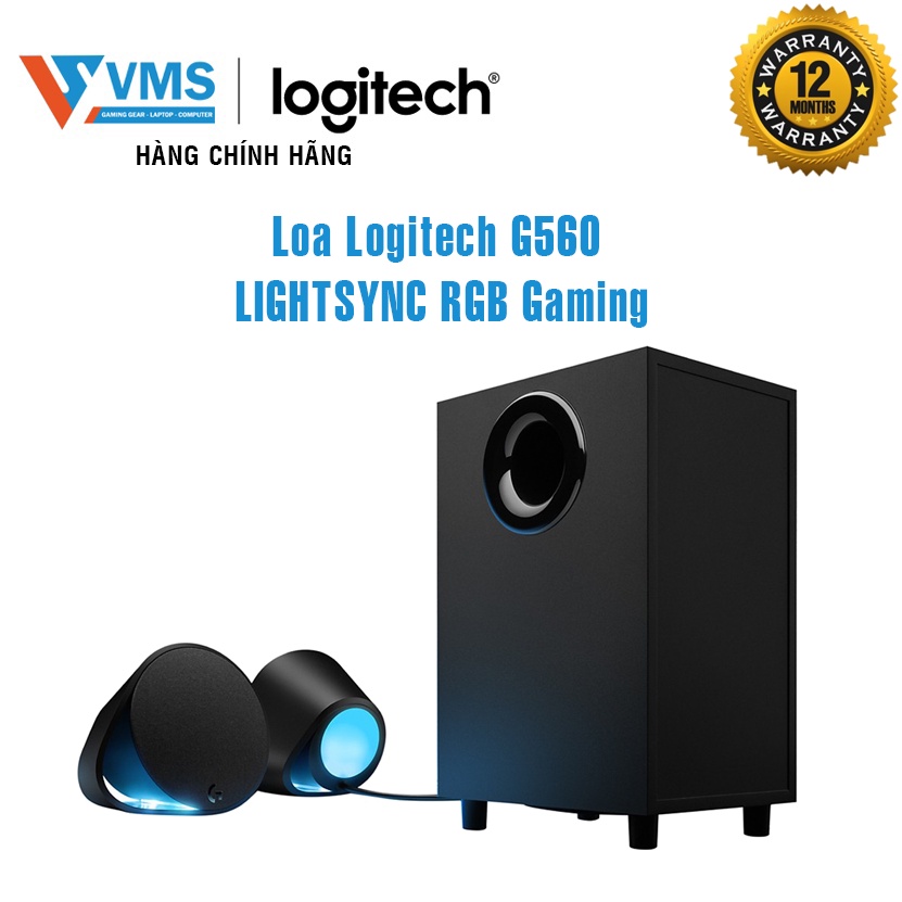 Loa Gaming Bluetooth Logitech G560 2.1 LightSync 240W - hàng chính hãng