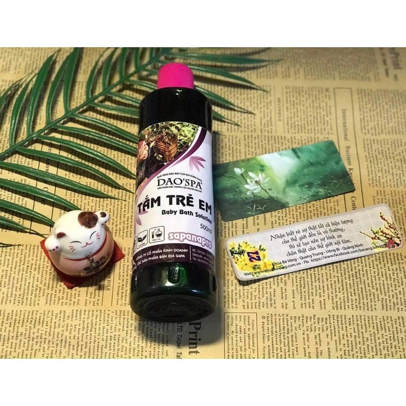 Nước tắm trẻ em Dao đỏ