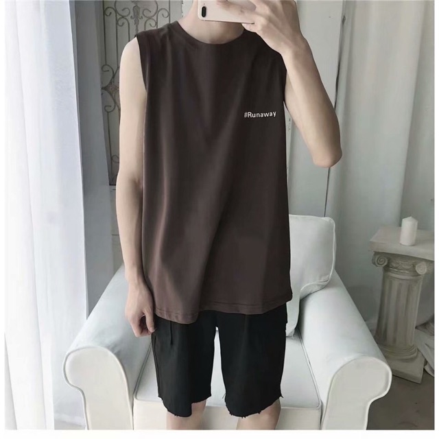 [Freeship] Áo thun nam ba lỗ tanktop thời trang