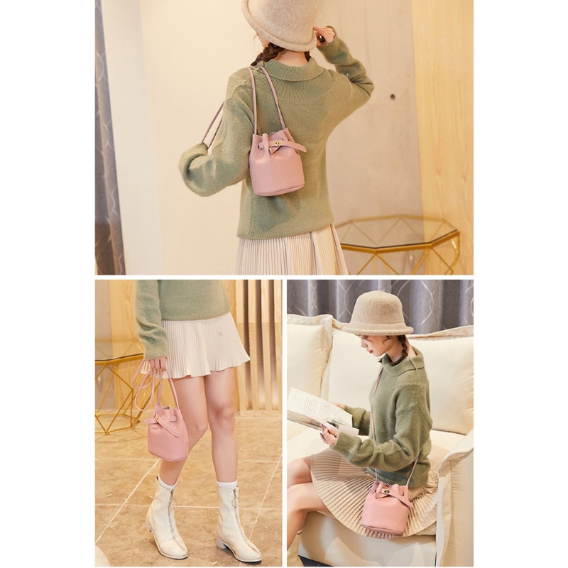 Túi Da PU Đeo Chéo Mini Thanh Lịch Dành Cho Nữ