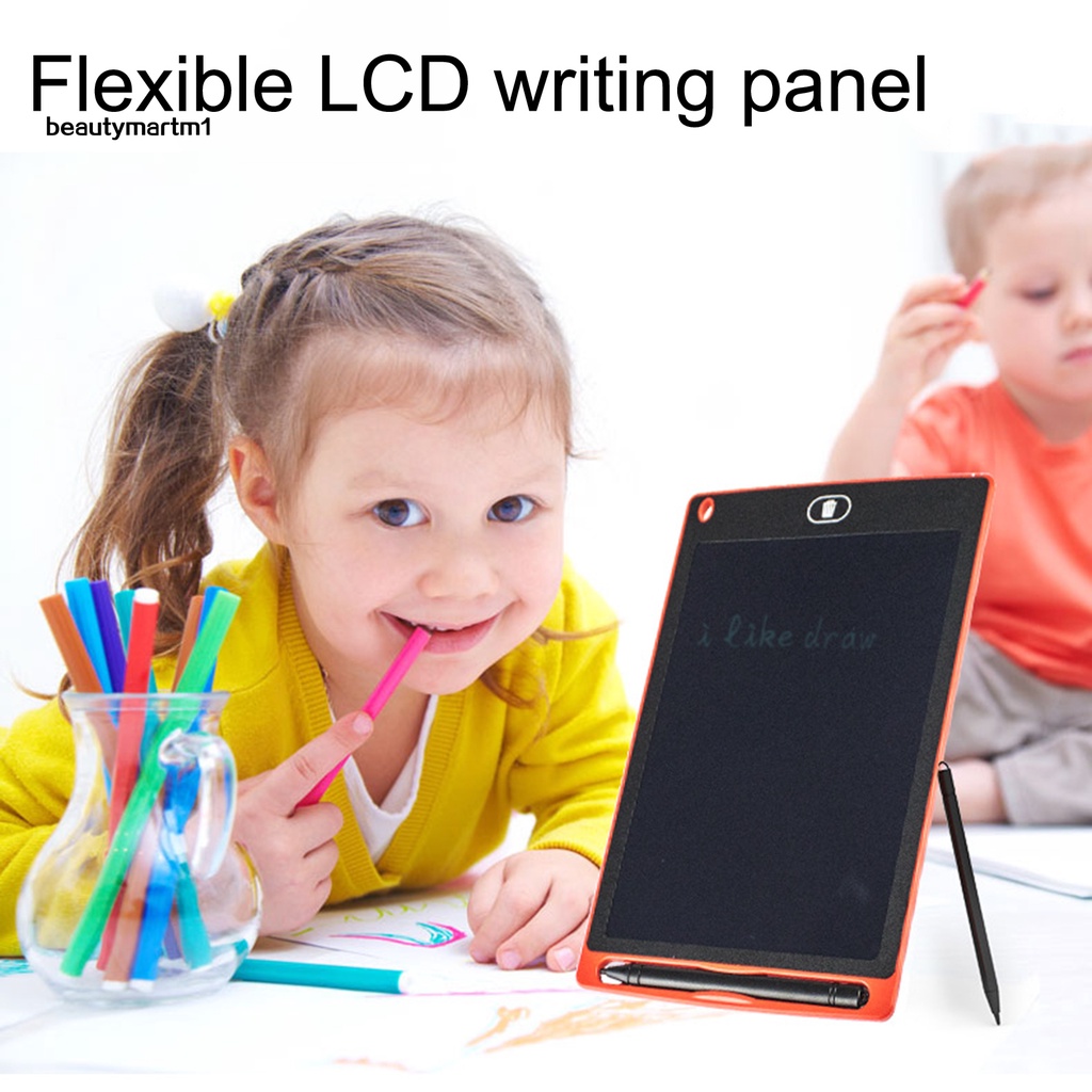 Bảng Vẽ Lcd 4.4 / 6.5 / 8.5 Inch Siêu Nhẹ Dành Cho Trẻ Em