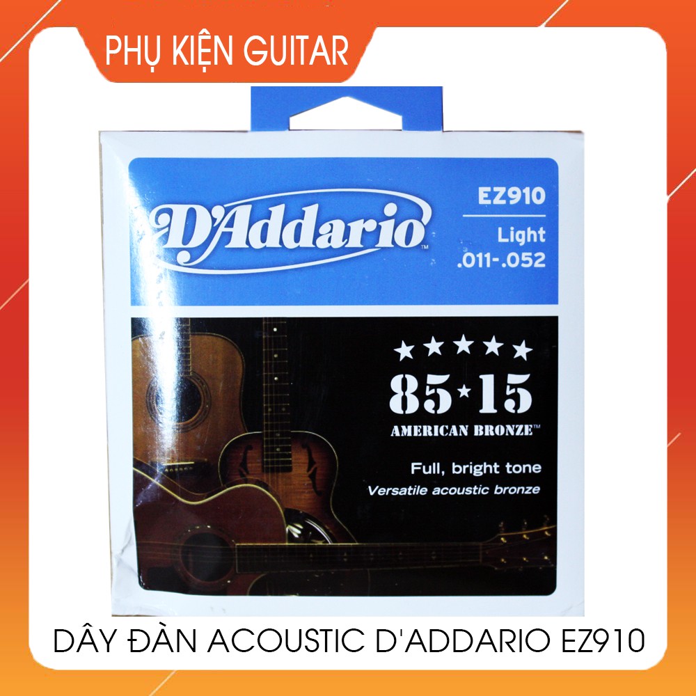 Dây đàn guitar D'Addario EZ910