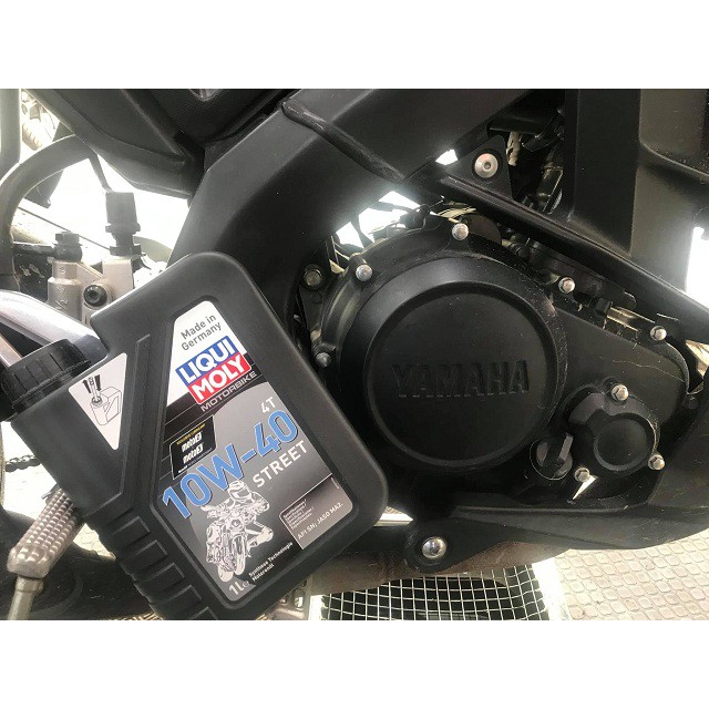 Liqui Moly – Dầu Nhớt Motorbike Street 4T 10W-40 (1521) - Made in Germany - Cấp nhớt SN - Viscosity Index: 158 Fully SYN