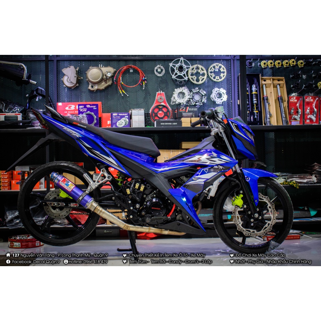 Thiết kế dành cho xe đường phố, tem 3 lớp