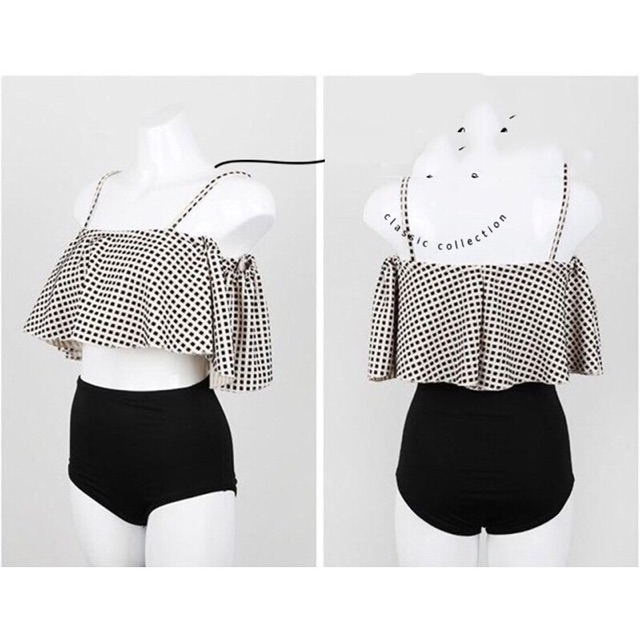 Bikini 2 mảnh _ họa tiết kẻ caro hàng Quảng Châu cao cấp | BigBuy360 - bigbuy360.vn