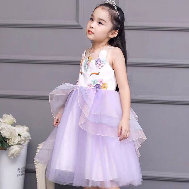 [HÀNG SẴN - LOẠI 1 SIÊU XỊN] Đầm váy pony hoa - Đầm váy công chúa cho bé gái cực xinh