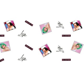 vải Blackpink may Scrunchies
