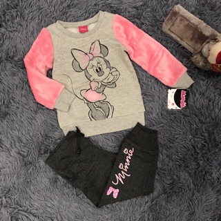 Set bộ nỉ mickey bé gái dư xịn
