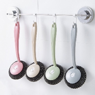 Cây cọ chà rửa xoong nồi cán dài TL Clean