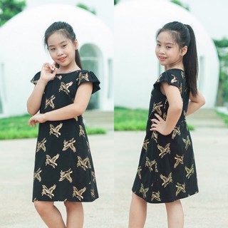 Đầm bé gái cotton 100% vnxk từ 4t - 8t